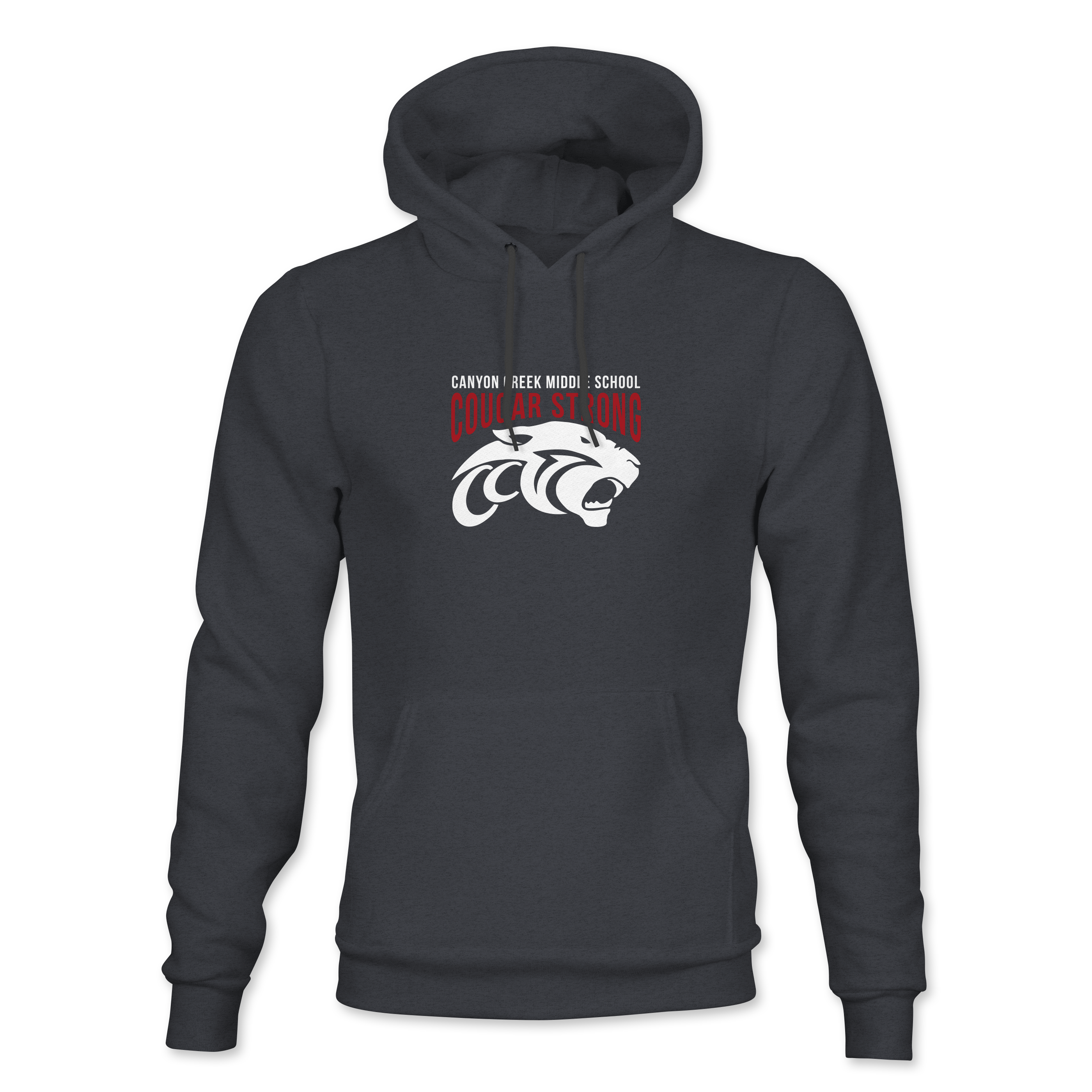 CCMS Cougar Strong Pullover Hoodie