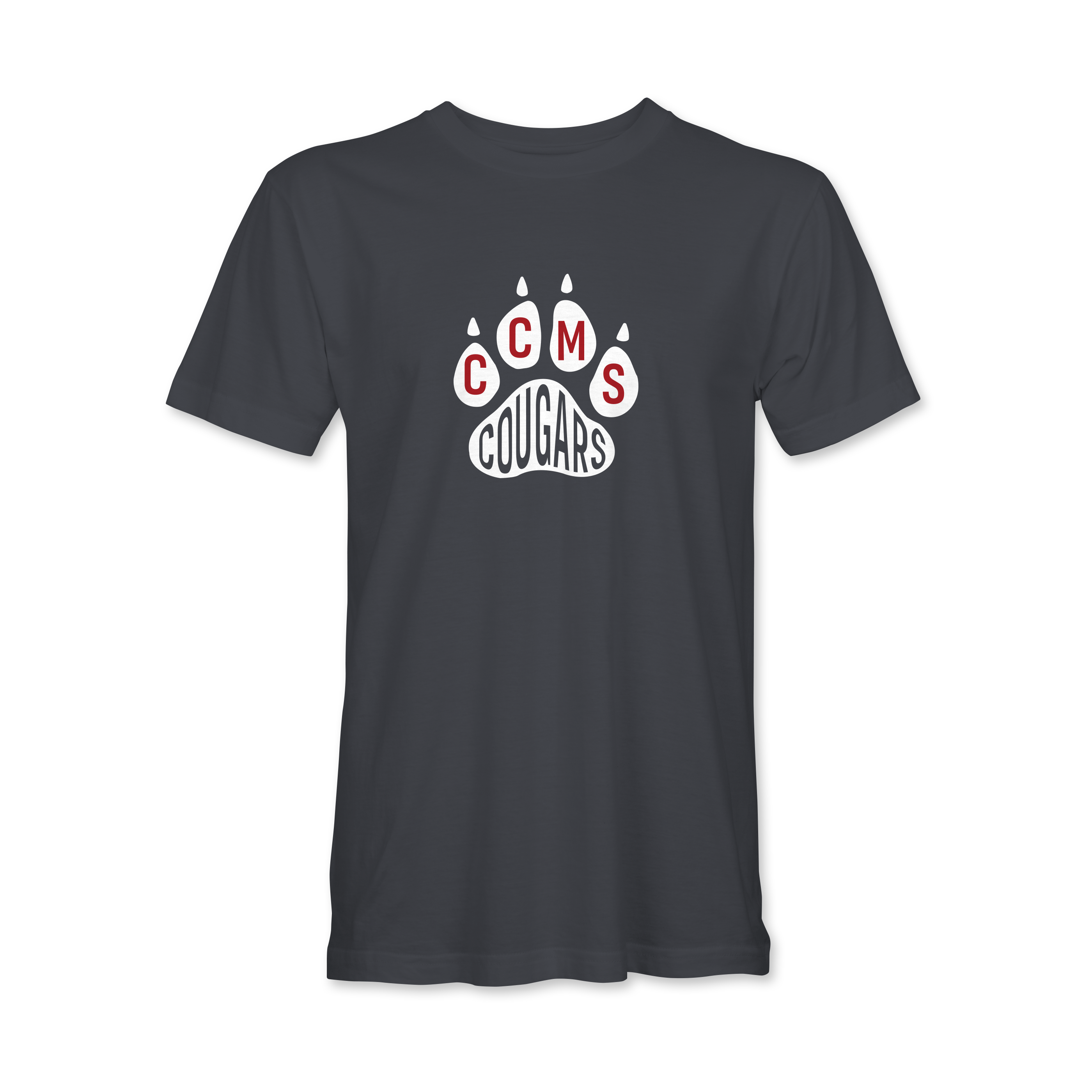 CCMS Cougar Paw Print T-shirt