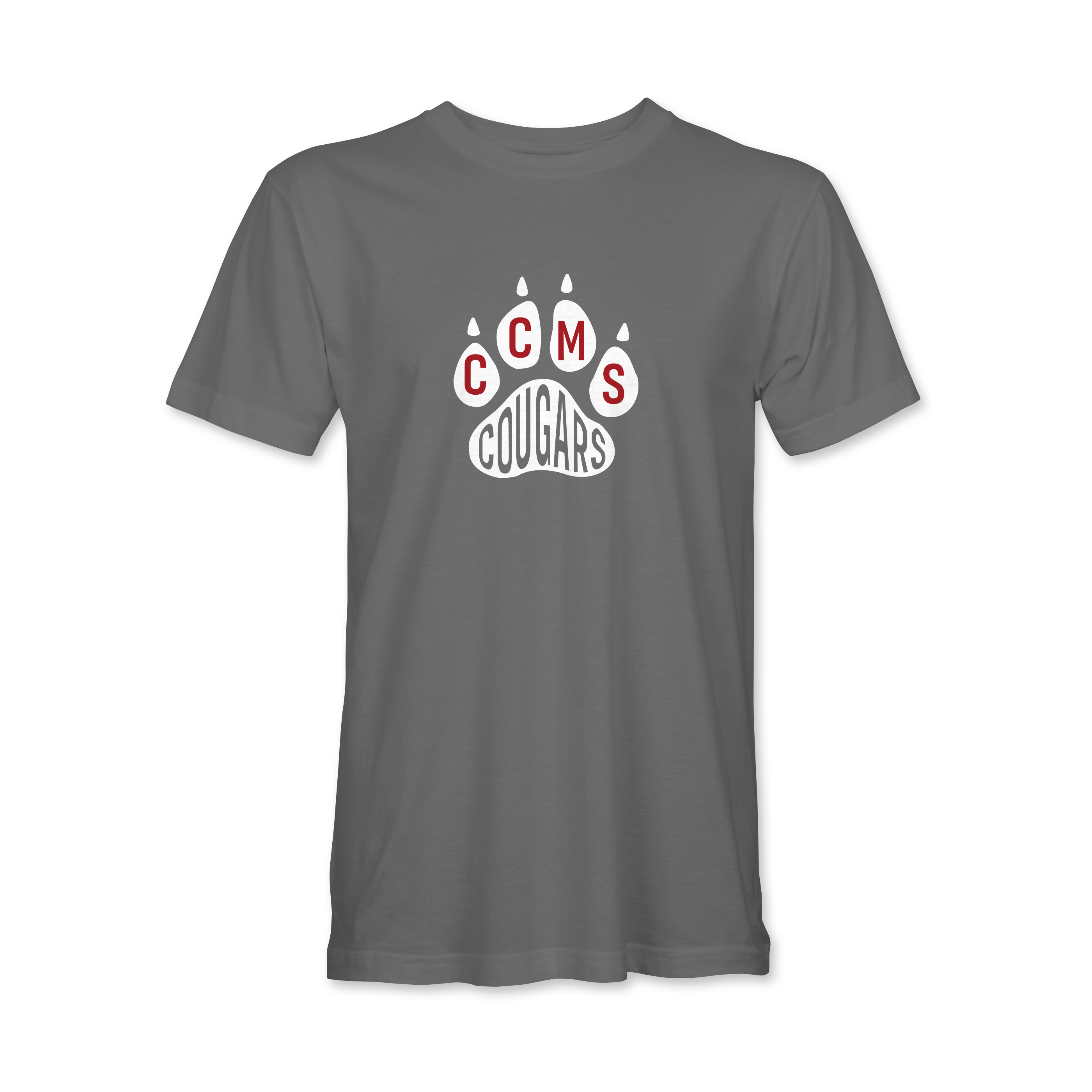 CCMS Cougar Paw Print T-shirt