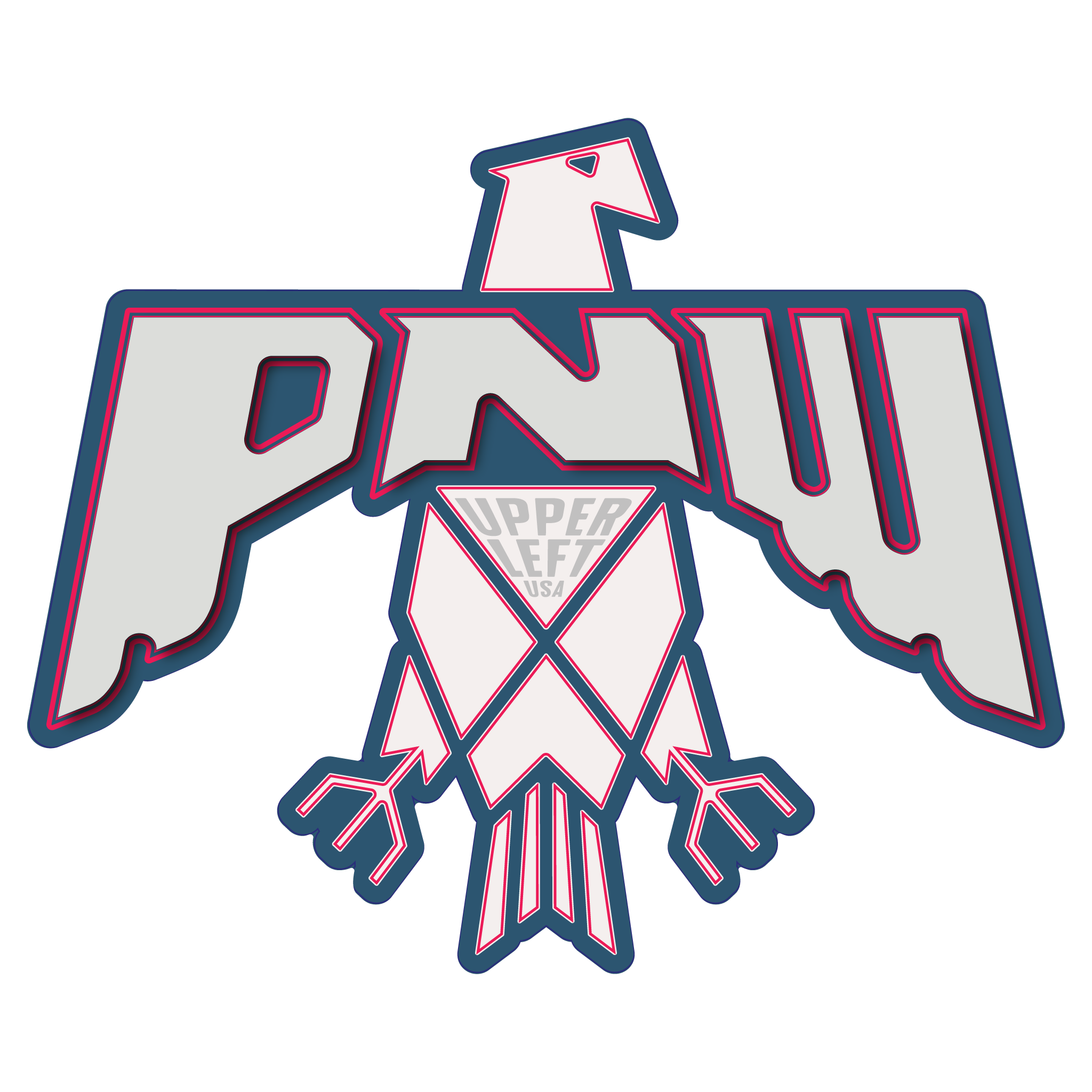 Totem Eagle PNW Decal