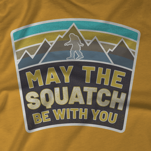 May The Squatch Be With You T-Shirt
