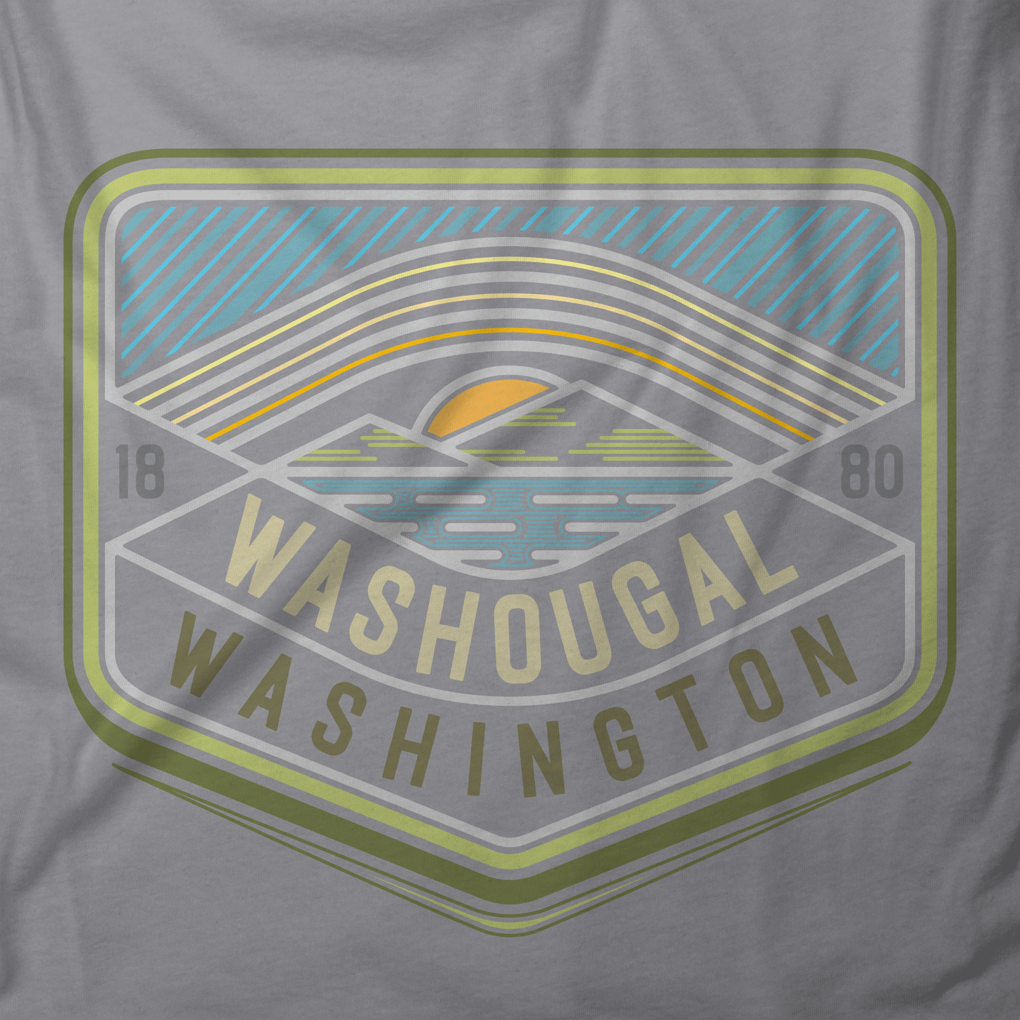 River Mountain Rainbow Washougal T-Shirt