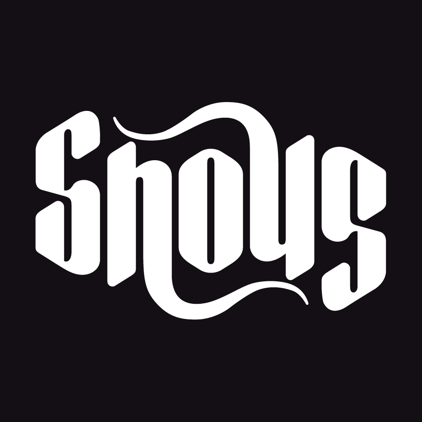 SHOUG - Ambigram Washougal, WA Decal