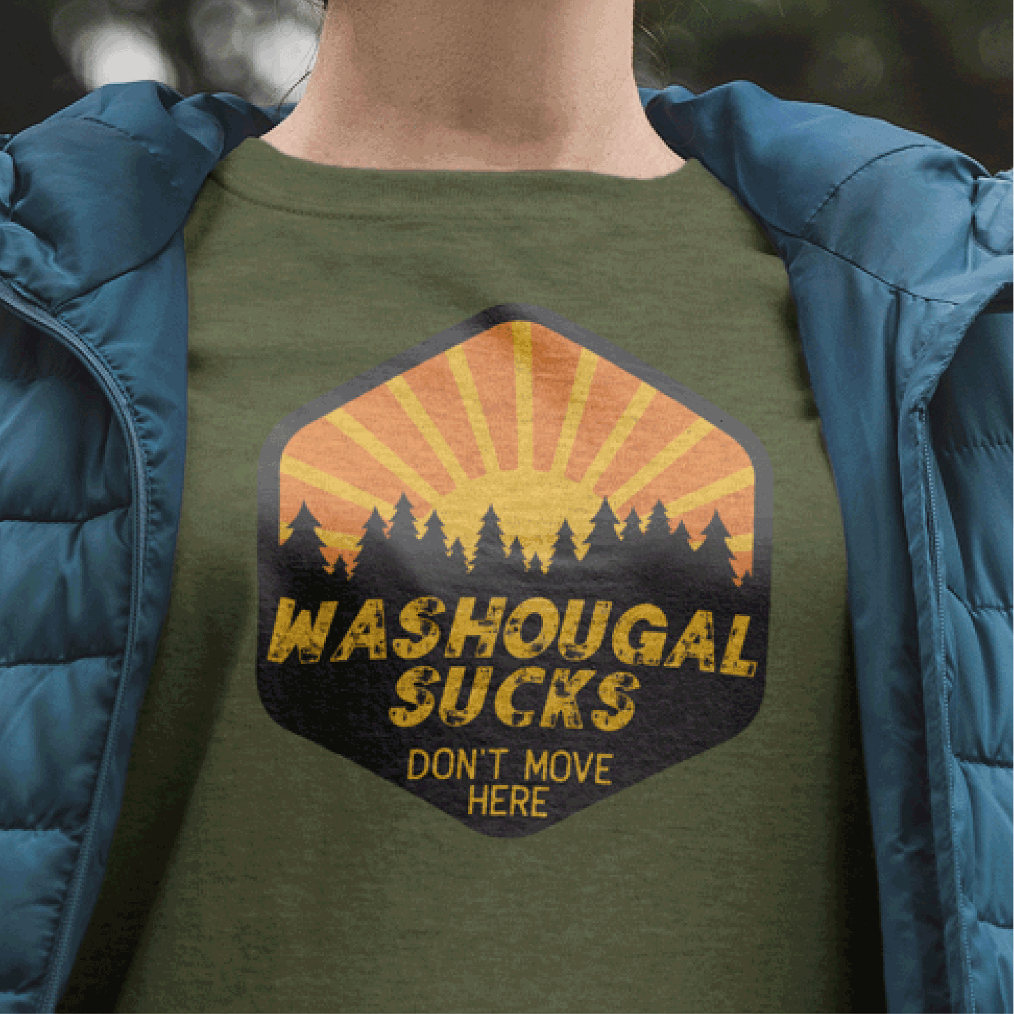 Washougal Sucks T-Shirt