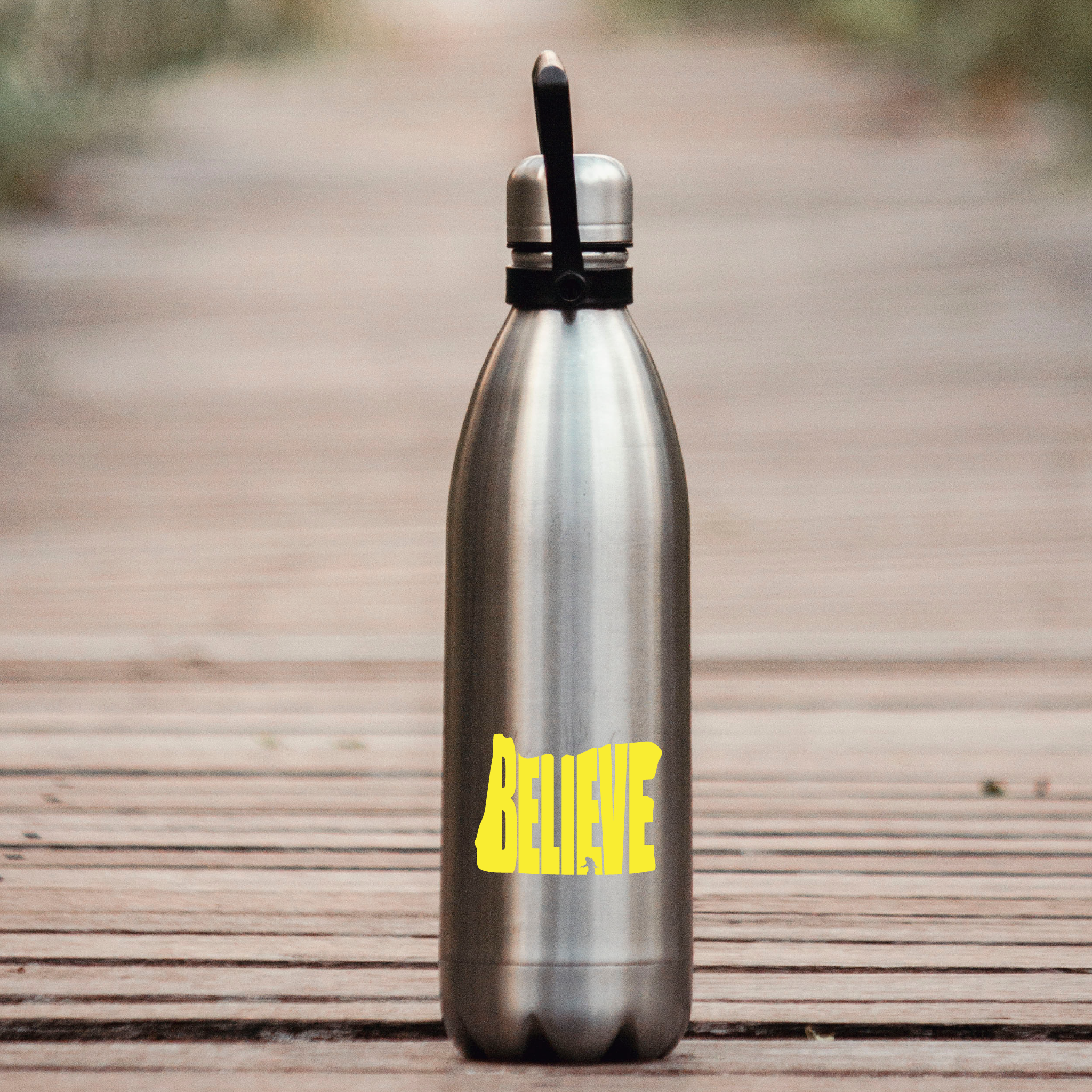 Believe In Bigfoot Oregon Decal