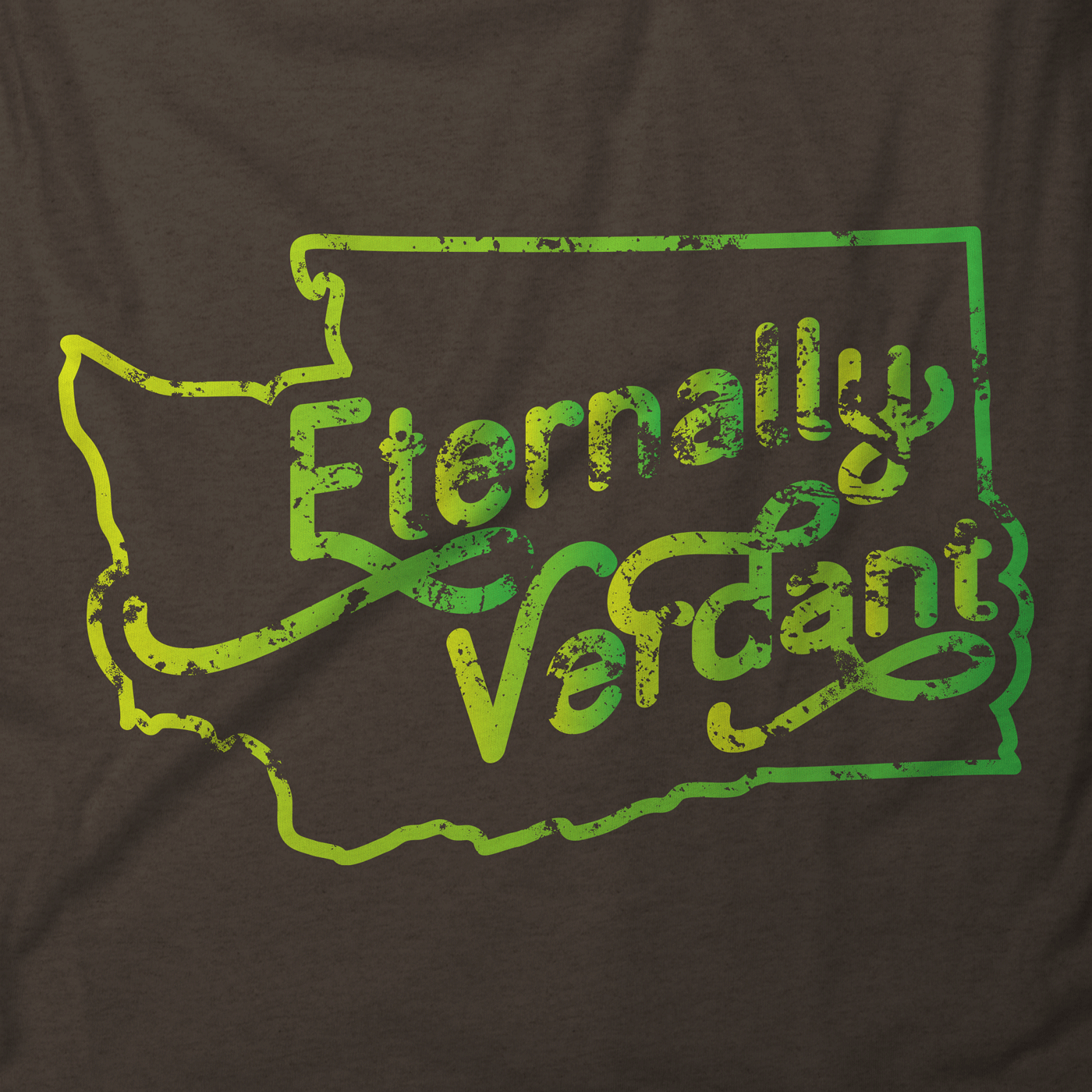 Eternally Verdant Washington T-Shirt