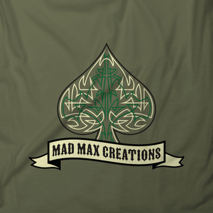 Mad Max Creations Pinstripe Spade T-shirt