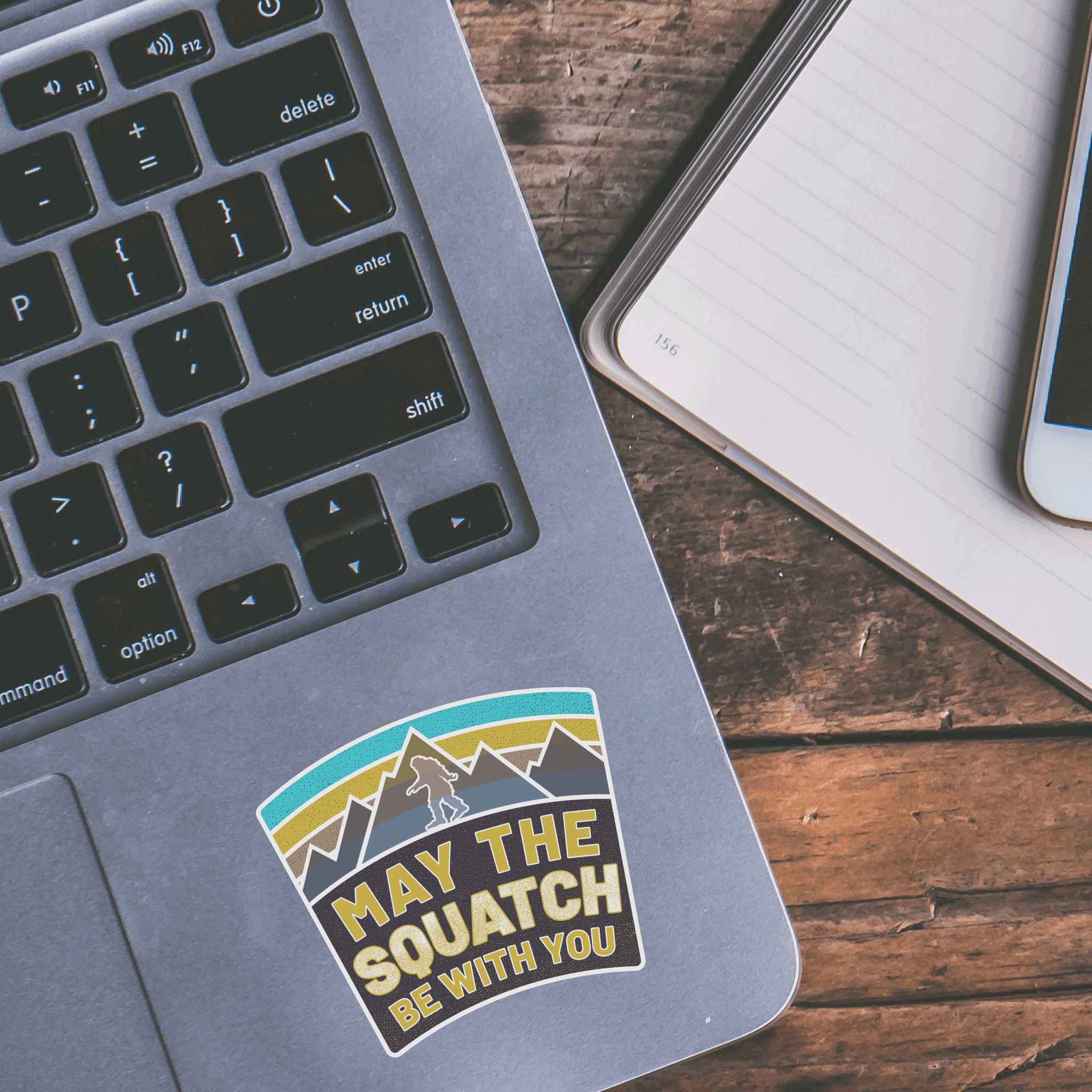 May The Squatch Be With You Decal