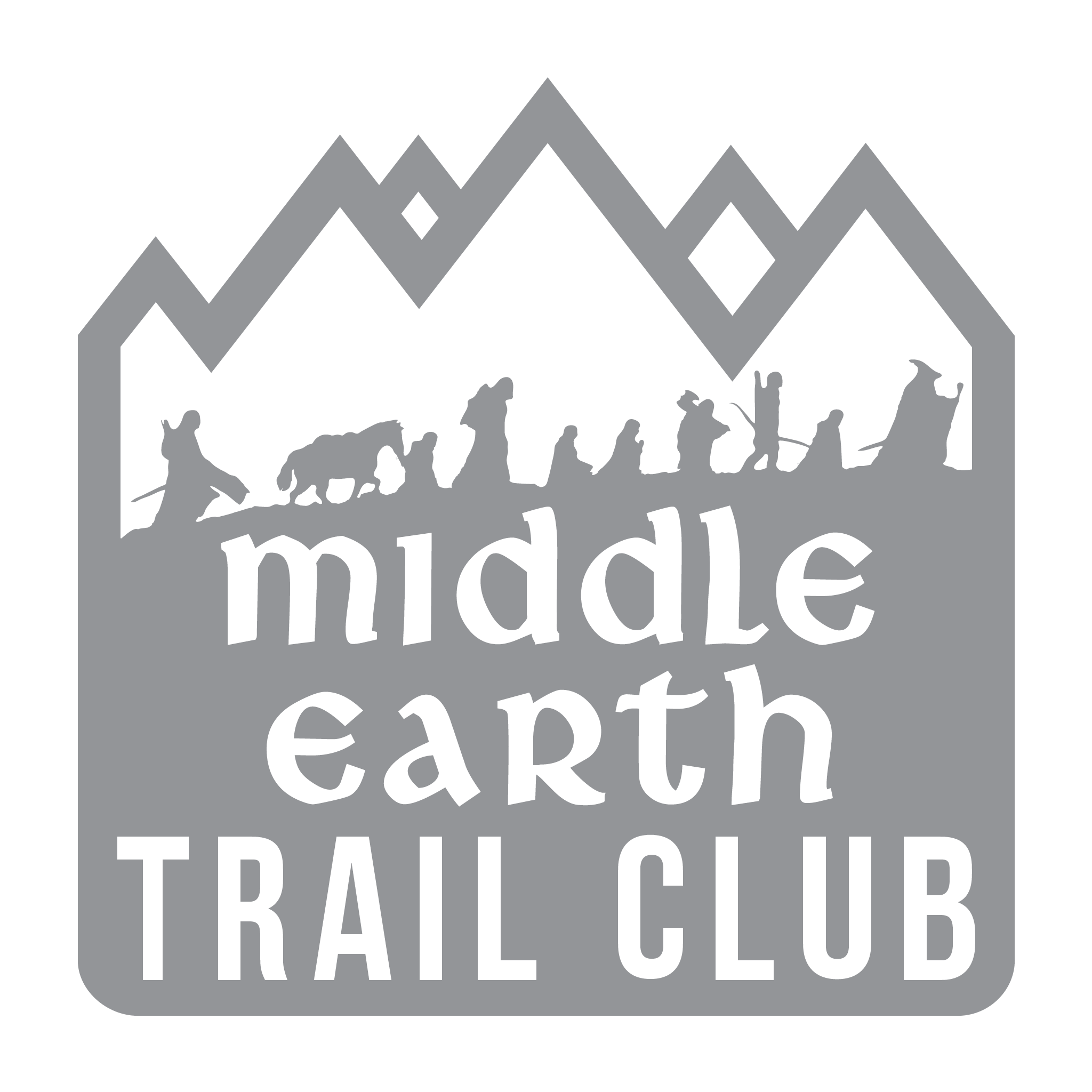 Middle Earth Trail Club LOTR Decal