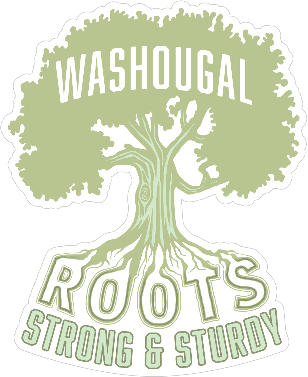 Roots Strong & Sturdy Washougal Decal