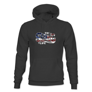 The Shoug Life American Flag Pullover Hoodie