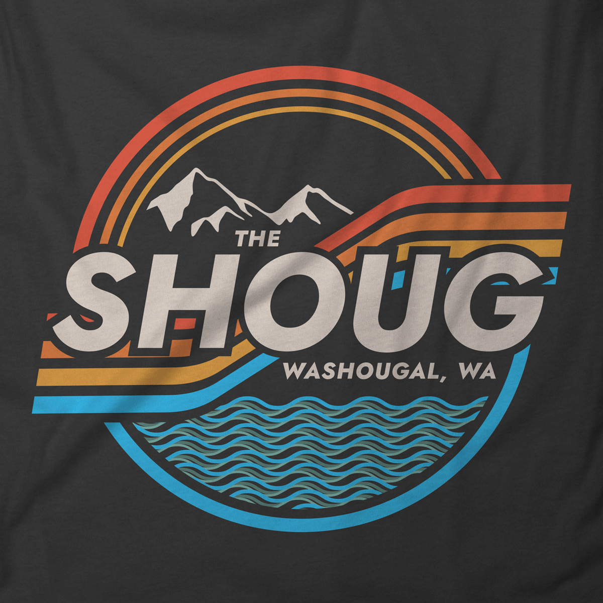 Shoug Stripes Washougal T-Shirt