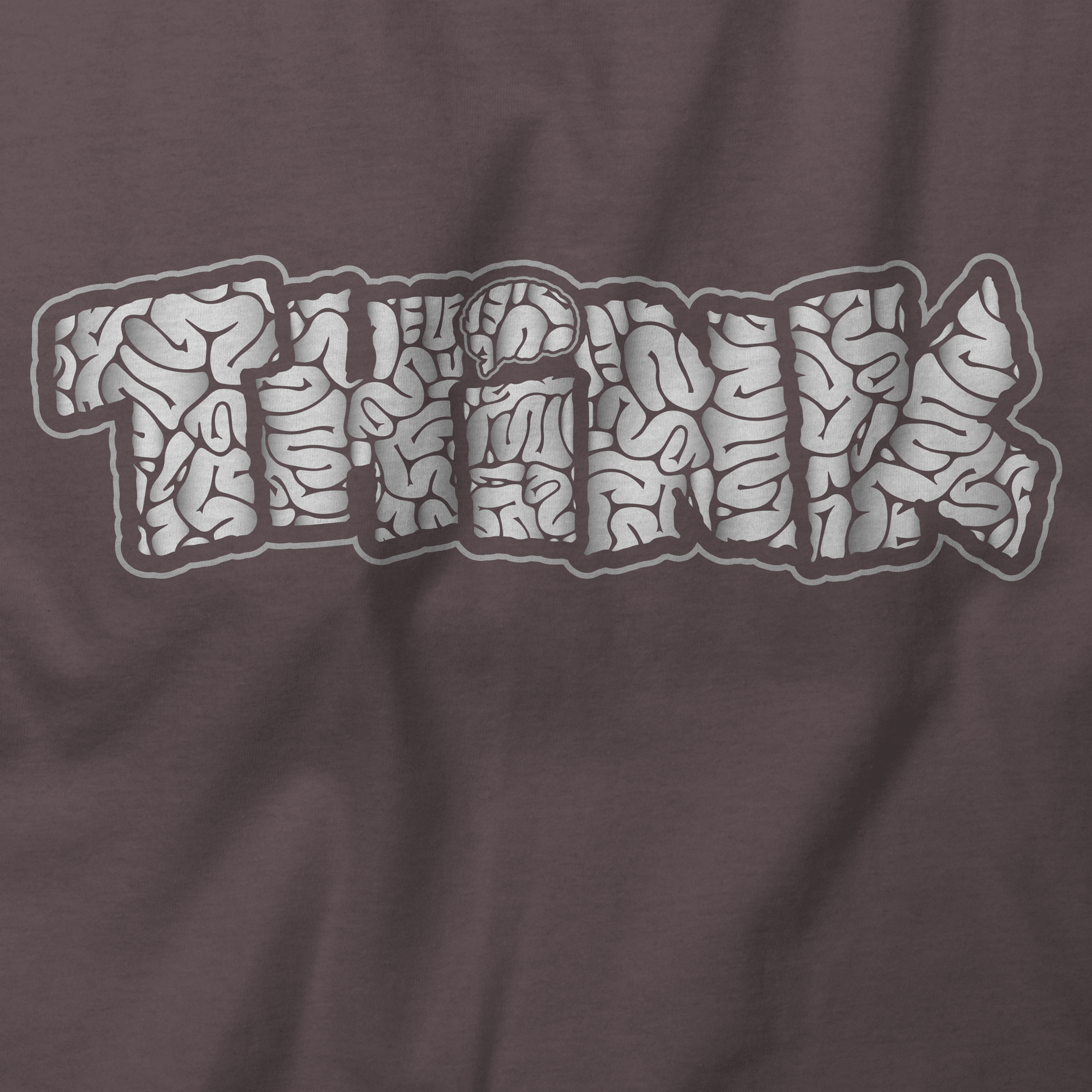 THINK Brain Letters T-Shirt