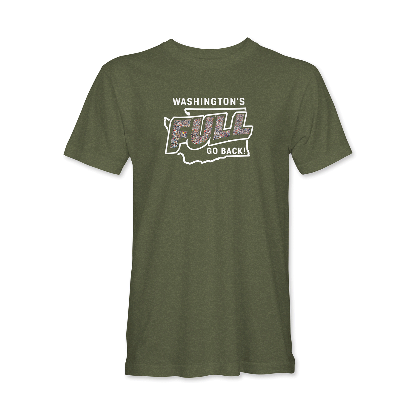 We're Full Go Back Washington T-Shirt