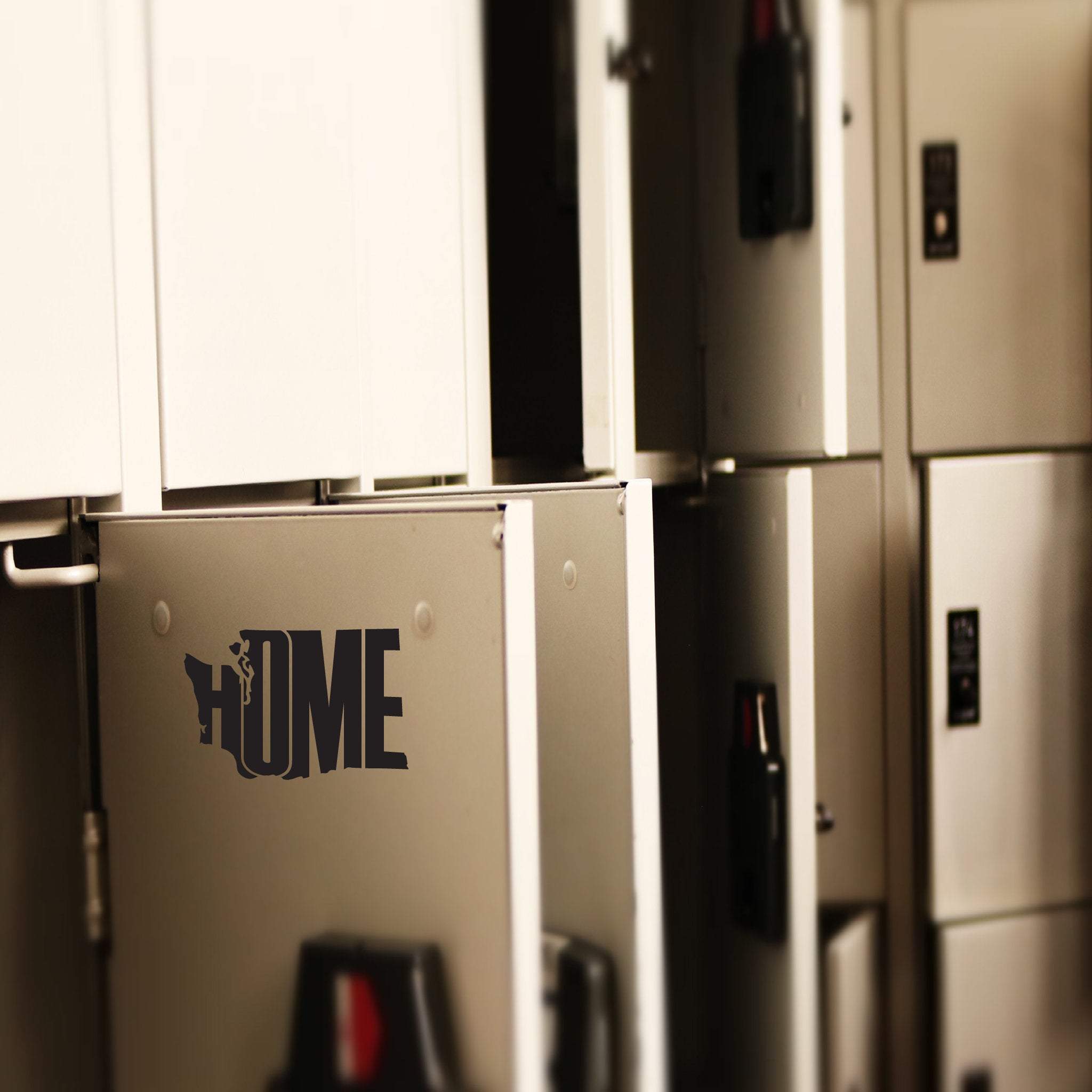 Washington State Home Vinyl Decal - Home Decal, Washington Decal, PNW Decal - Dukes Decals