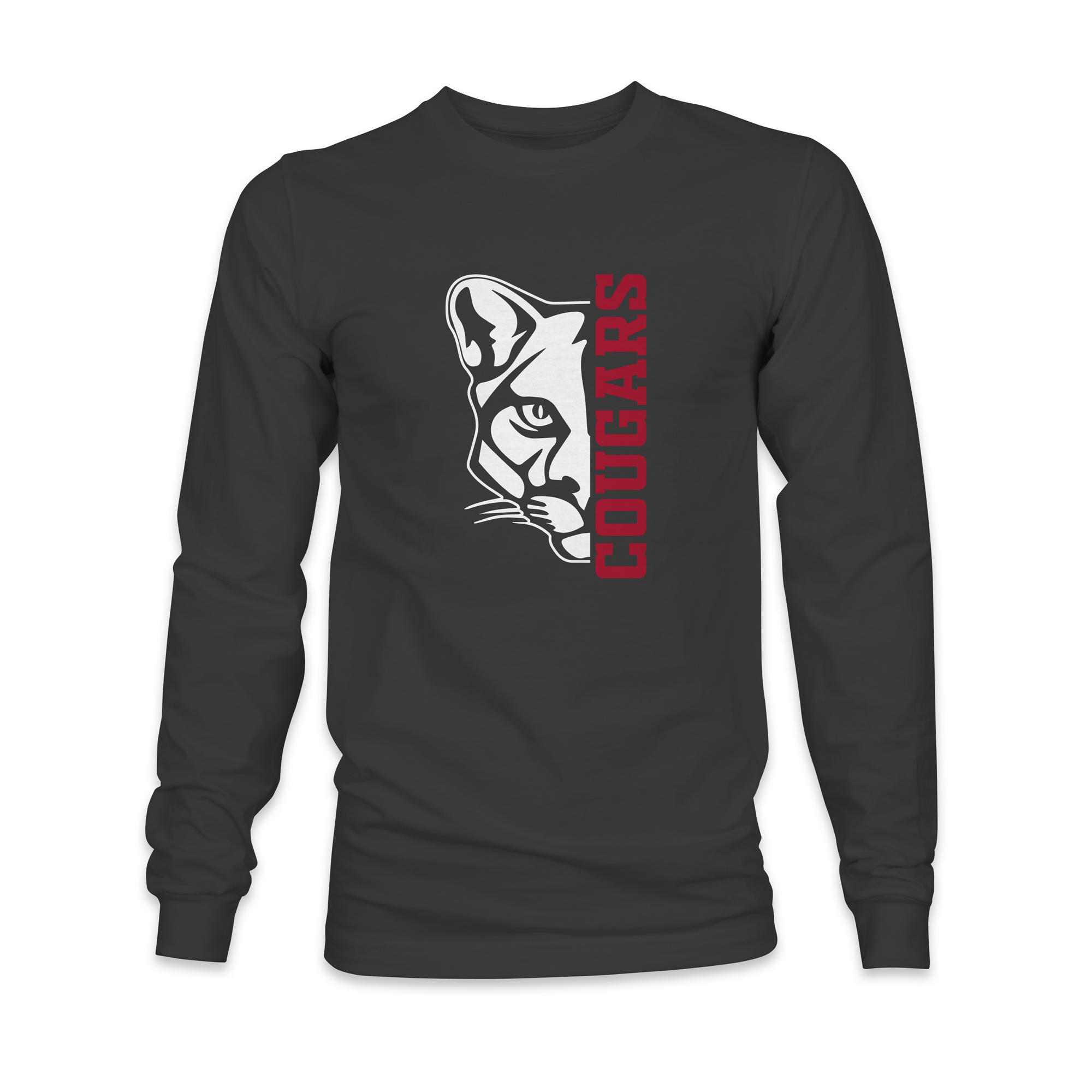CCMS Cougar Head Long Sleeve Shirt