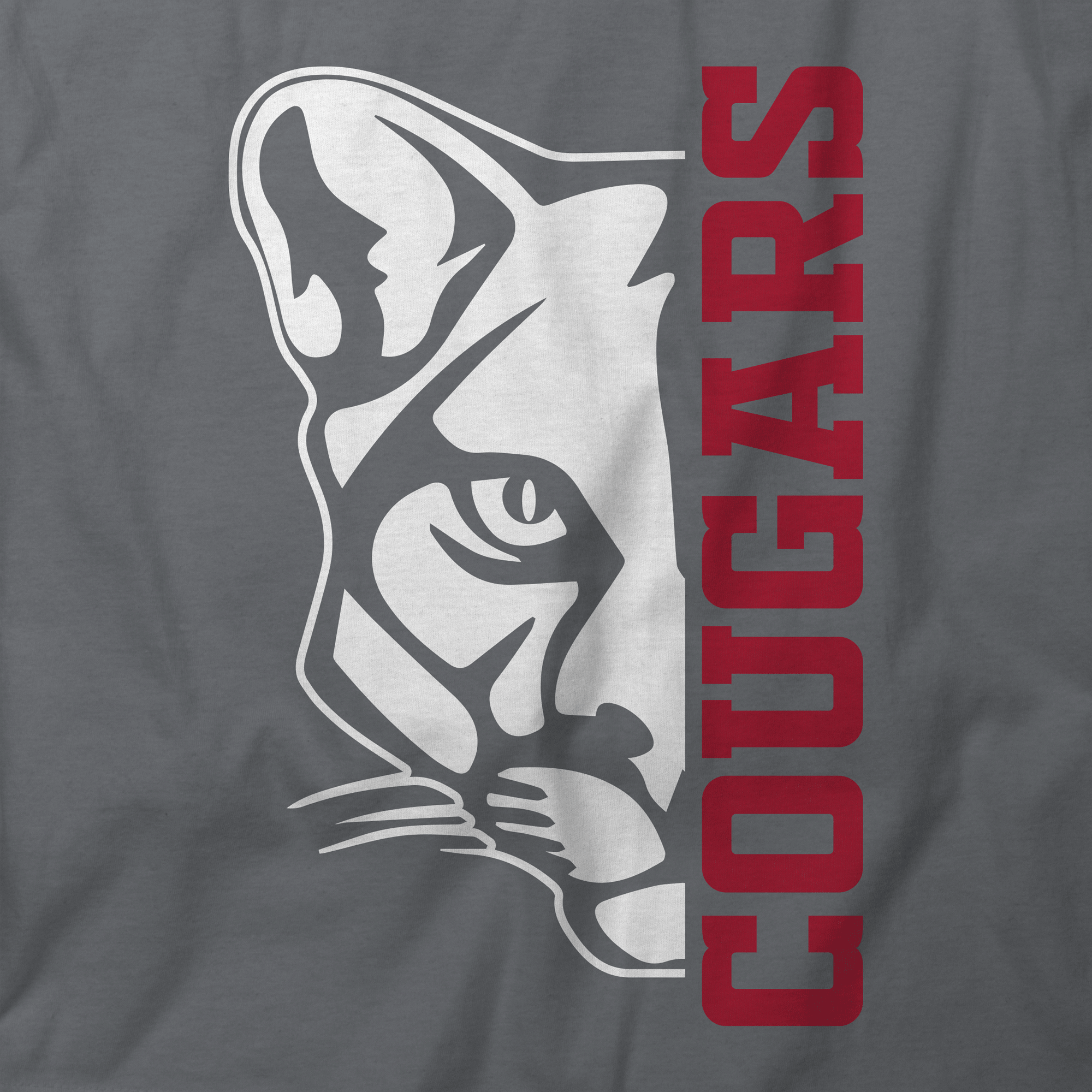 CCMS Cougar Head Long Sleeve Shirt