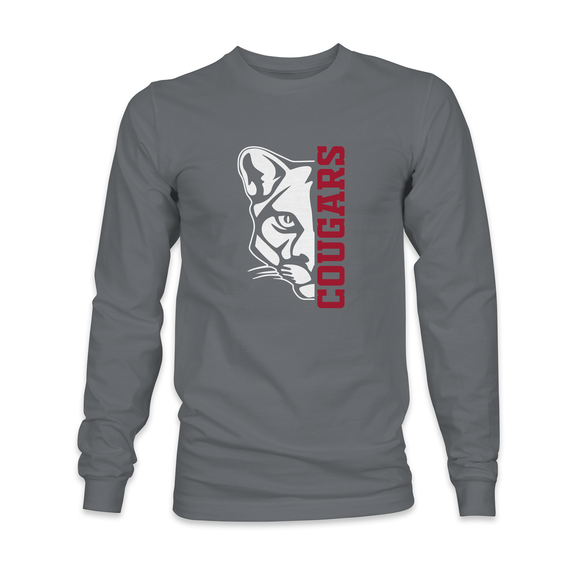 CCMS Cougar Head Long Sleeve Shirt