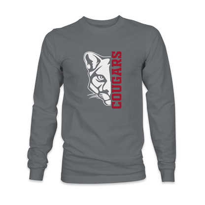 CCMS Cougar Head Long Sleeve Shirt