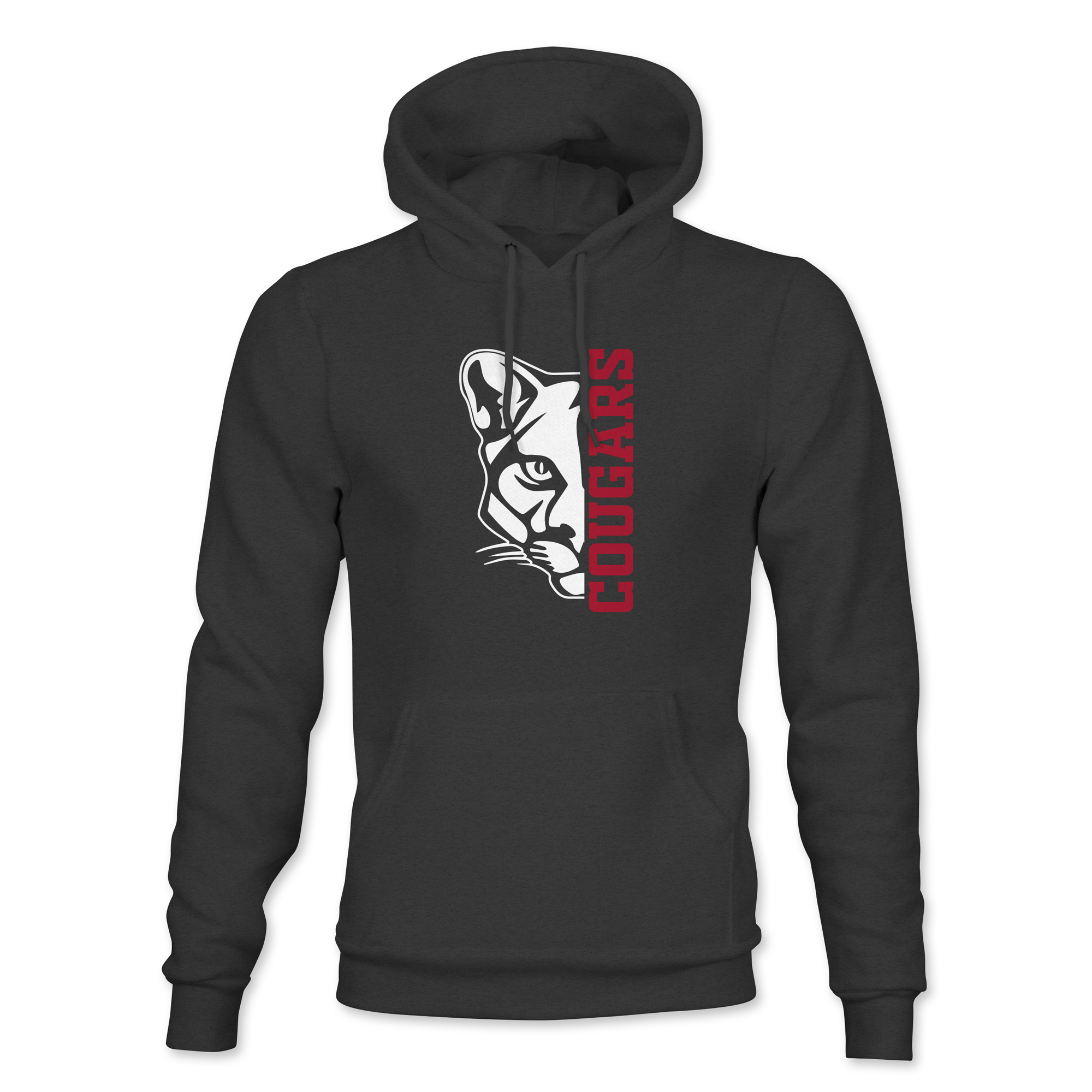 CCMS Cougar Head Pullover Hoodie