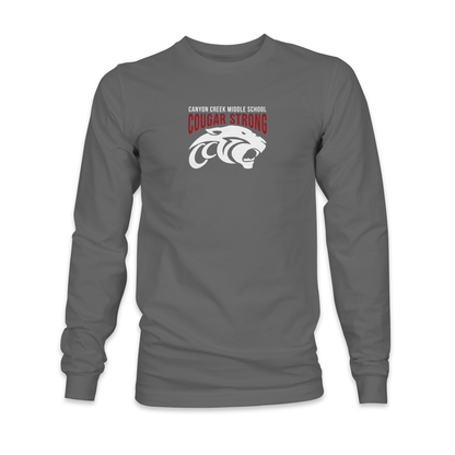 CCMS Cougar Strong Long Sleeve Shirt