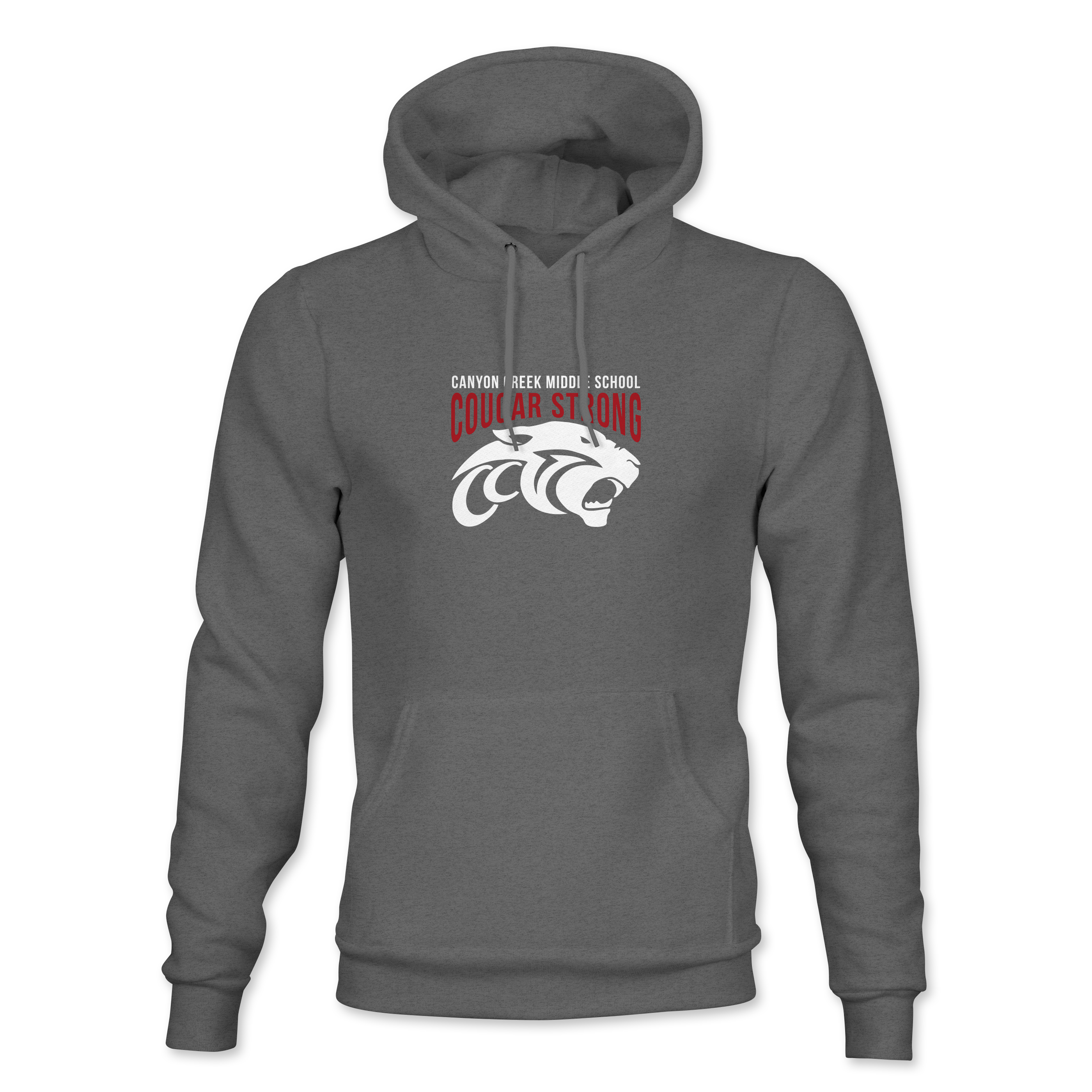CCMS Cougar Strong Pullover Hoodie