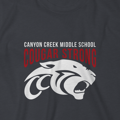 CCMS Cougar Strong Long Sleeve Shirt