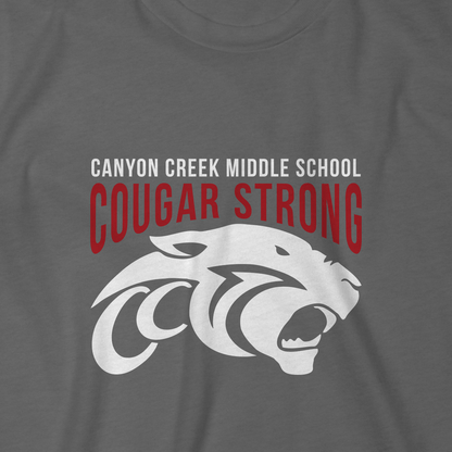 CCMS Cougar Strong Long Sleeve Shirt