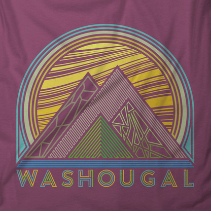 Geometric Lines Washougal T-Shirt