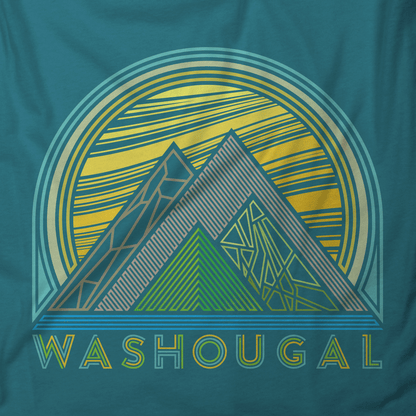 Geometric Lines Washougal T-Shirt