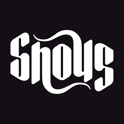 SHOUG - Ambigram Washougal, WA Decal