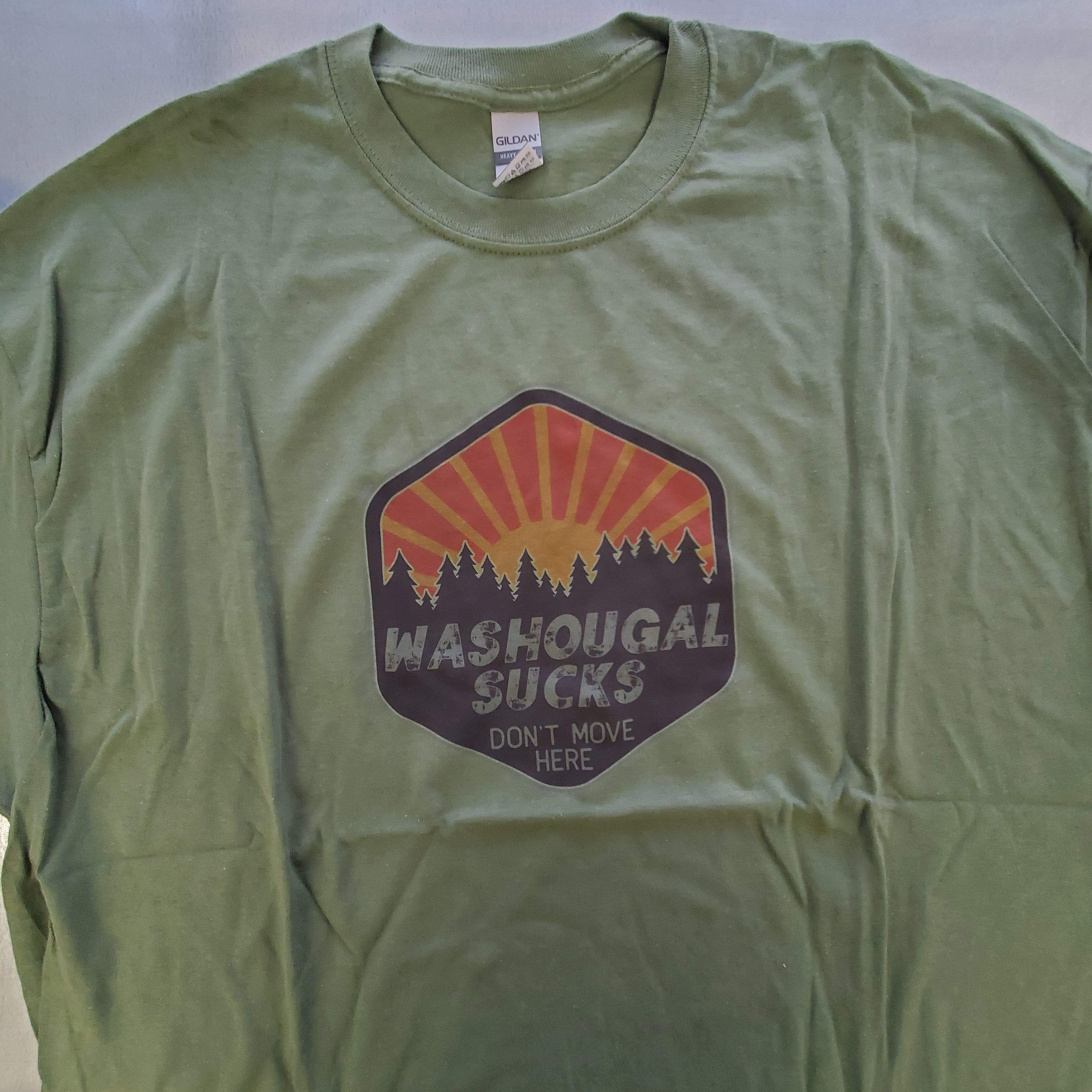 Washougal Sucks Don't Move Here T-shirts