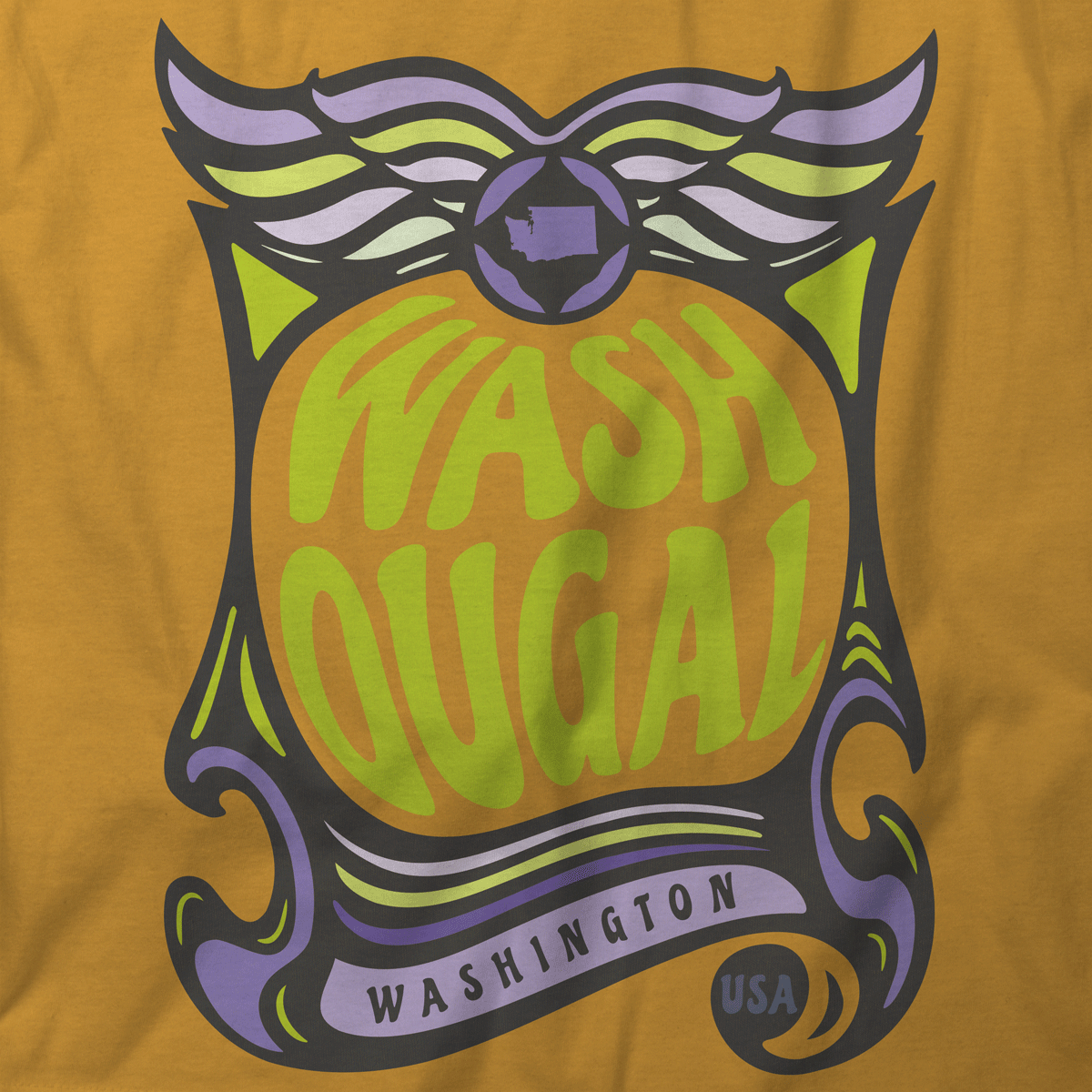 Groovy Washougal T-shirt