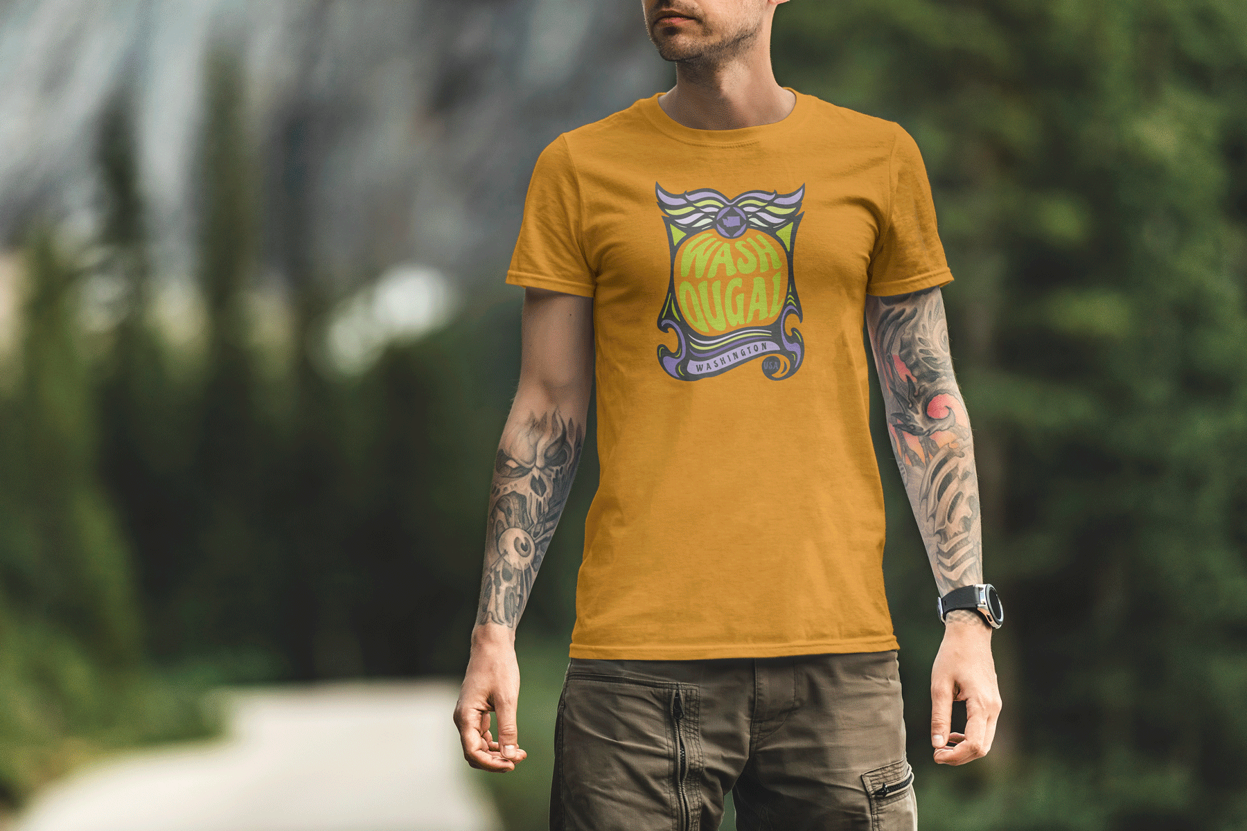 Groovy Washougal T-shirt