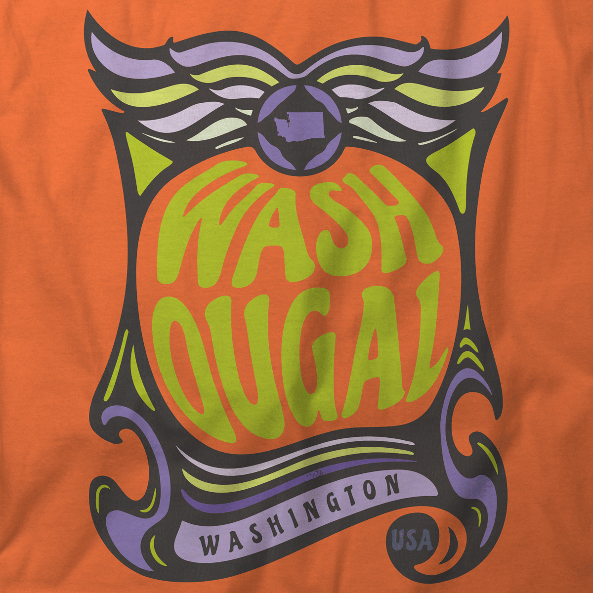 Groovy Washougal T-shirt