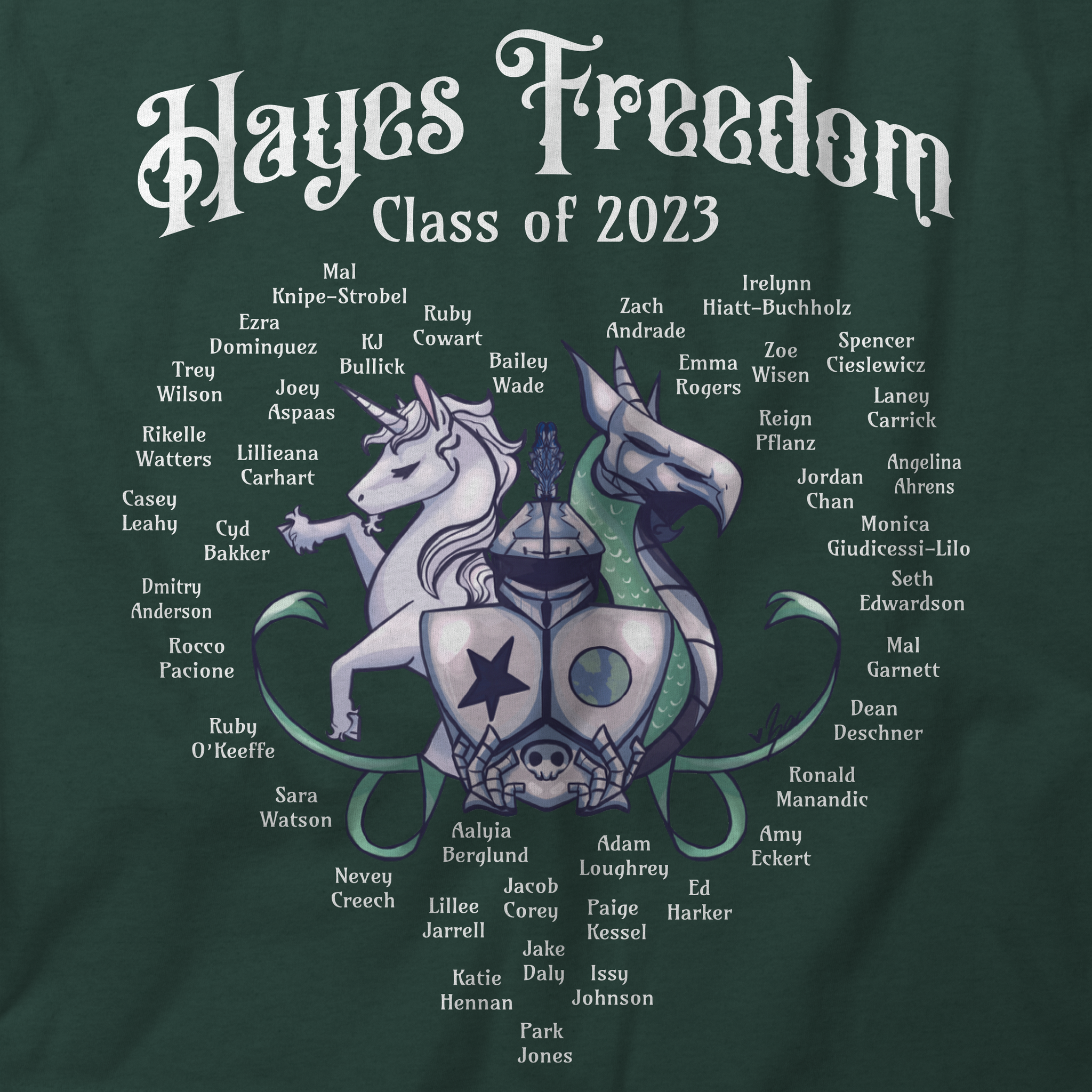 Hayes Freedom High School Senior 2023 Hoodie