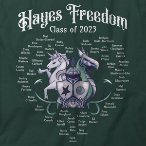Hayes Freedom High School Senior 2023 T-shirt