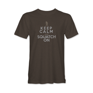 Keep Calm And Squatch On Bigfoot T-Shirt