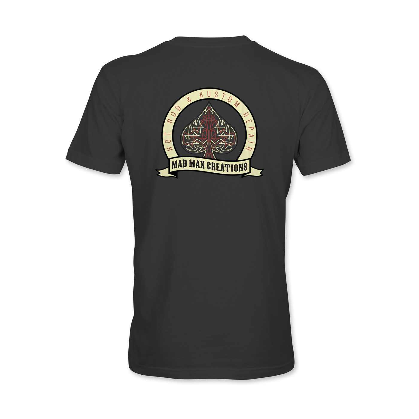 Mad Max Creations Pinstripe Spade T-shirt