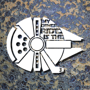 My Other Ride Millennium Falcon Star Wars Decal