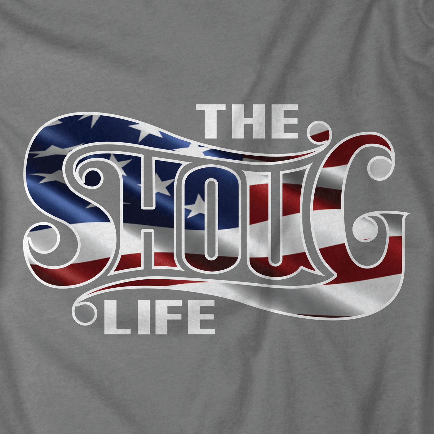 The Shoug Life American Flag T-Shirt