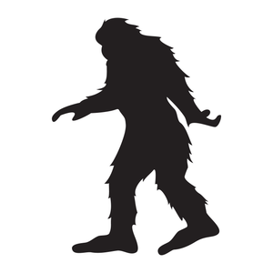 Bigfoot Walking Profile Decal