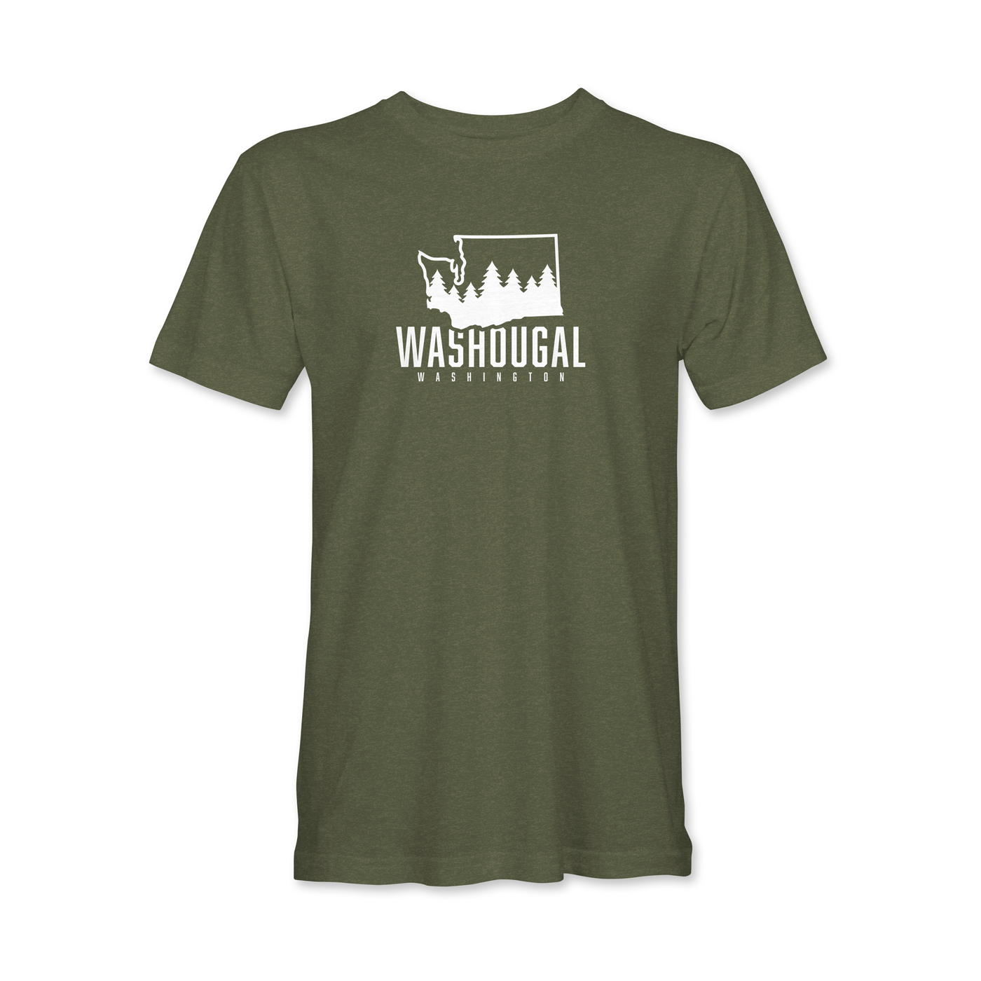 Washougal Washington State and Trees T-Shirt