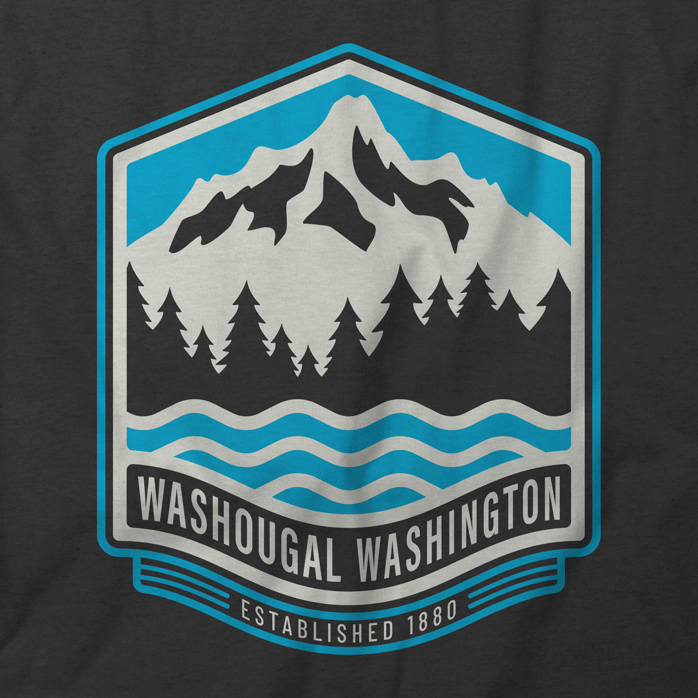 LIMITED EDITION Washougal Outdoors EST 1880 Accent Hoodie