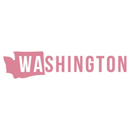 Washington Vinyl Decal - Washington State Decal, Washington Sticker, PNW Decal, PNW Sticker, Laptop Sticker, Car Decal, Window Decal - Dukes Decals