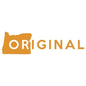 Oregon *OR*iginal | Die-Cut Vinyl Decal | Laptop Decal | Car Window Decal | Water Bottle Sticker | PNW Decal | Phone Decal | Bumper Sticker - Dukes Decals